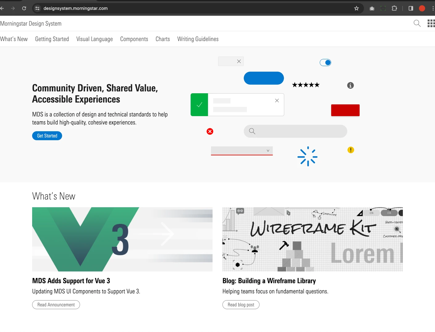 Morningstar Design System (MDS)