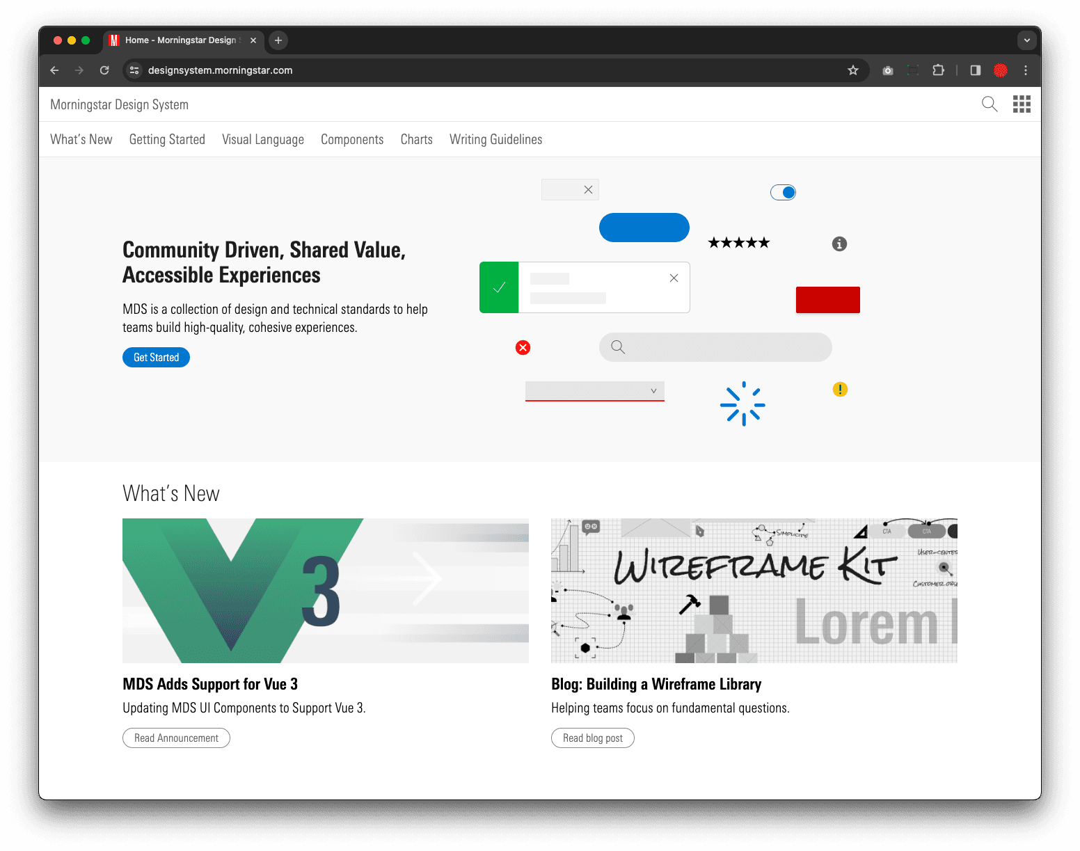 Morningstar Design System (MDS)