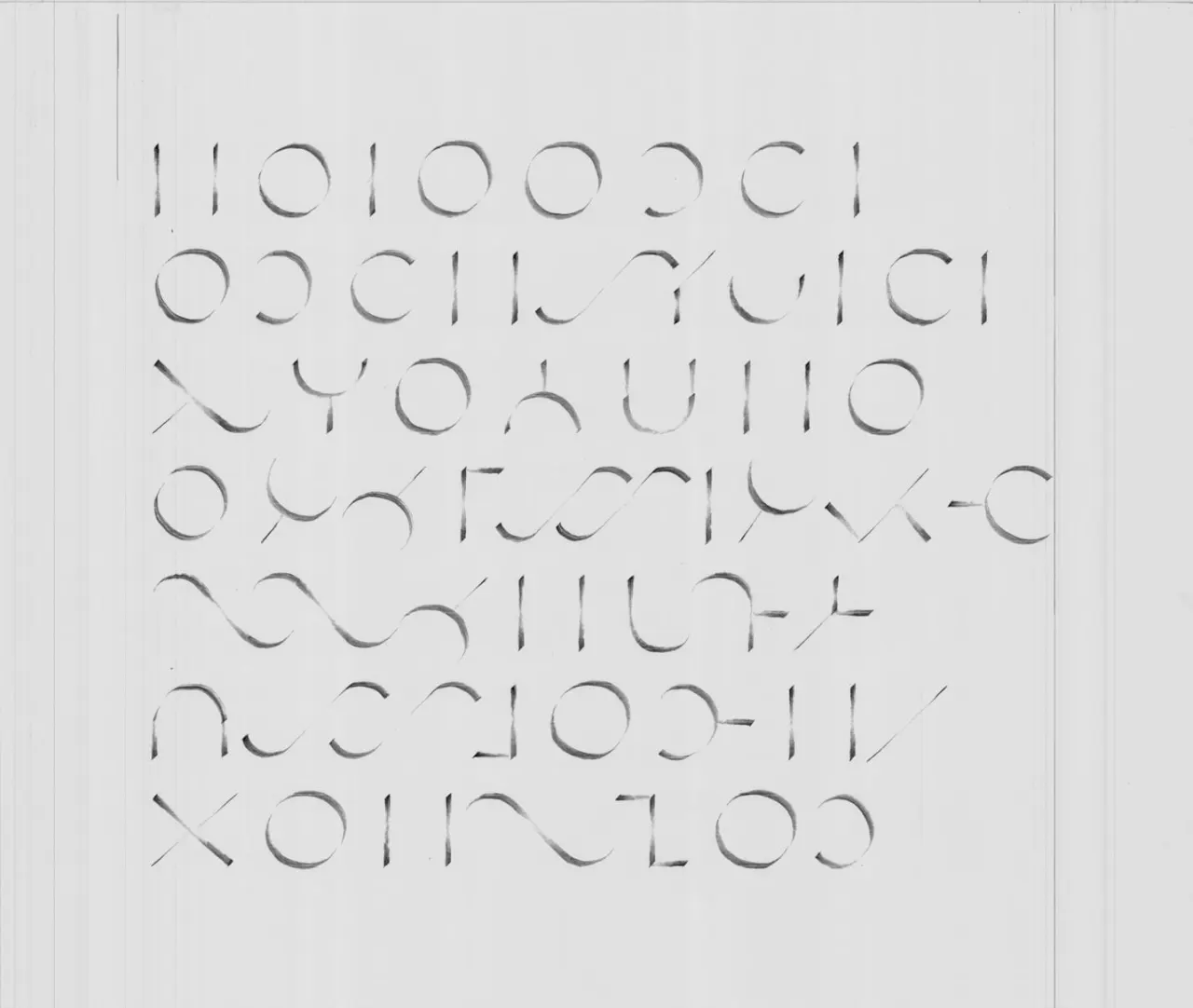 Circular line writing