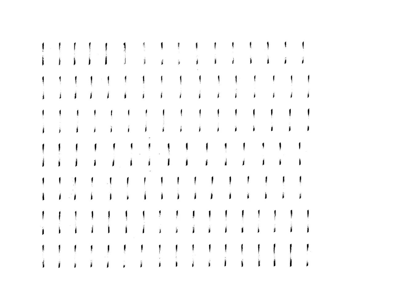 Precise vertical line practice