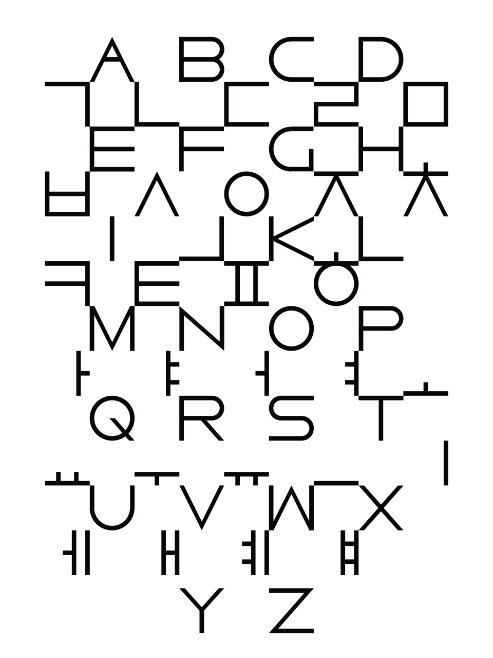 Set Roman letterform onto Korean letterform