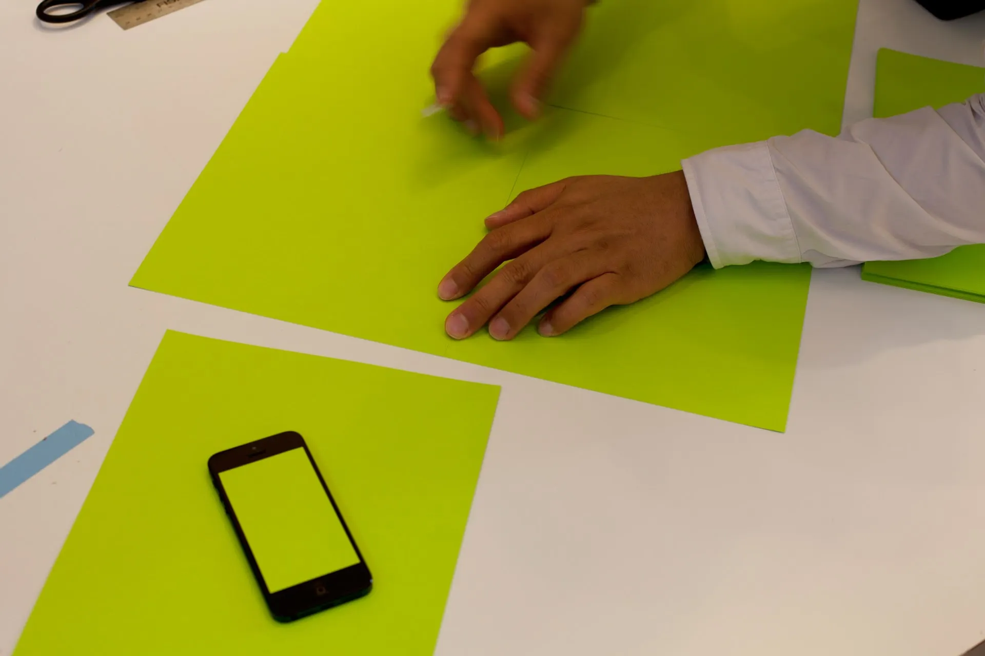 Making green screens